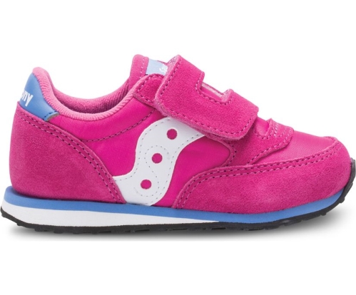 Tenis Saucony Baby Jazz Hook & Loop Niños Zapatillas Magenta México MX-160-KL